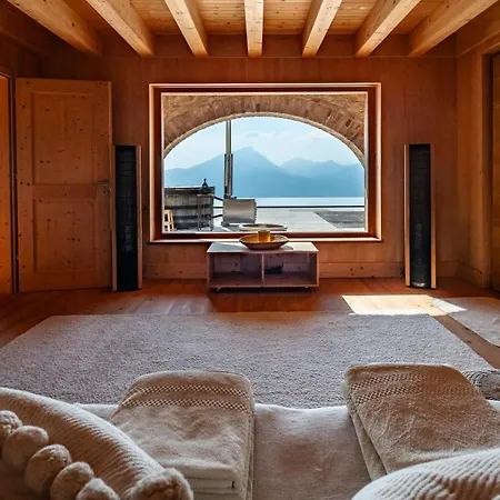 Aquiluna Con Vista Di Garda 아파트 산 제노 디 몬타냐